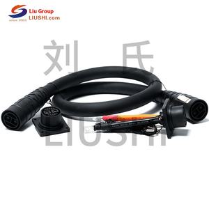 Liushi công suất cao 120A nam USB cáp 2 + 8 song song mở rộng dây nịt dây điện đồng liên hệ với vật liệu IP65 đánh giá cho năng lượng mới - Product Image 4