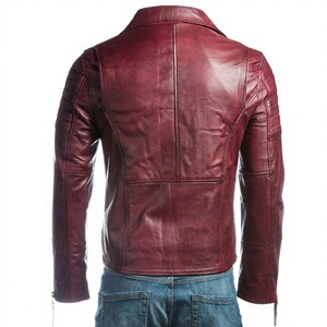 Design Your Own <b>Leather</b> Fashion <b>Jackets</b> High Quality Men <b>Leather</b> <b>Jacket</b> in Best Price <b>Long</b> Sleeve <b>jacket</b> for men - Product Image 2