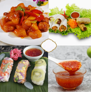 ซอสพริกกระเทียมฮาลาลไทย บรรจุขวดแก้ว สำหรับเบอร์เกอร์ ไก่ทอด บะหมี่เย็น และอื่นๆ - เกรดเชิงพาณิชย์ - Product Image 5