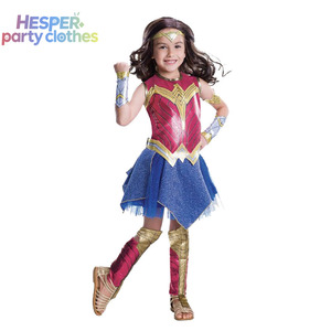 Disfraz de Halloween HESPER de Mujer Maravilla para Niños, Mono con Capucha de Moda, con Diseño de Murciélago, para Navidad - Product Image 1