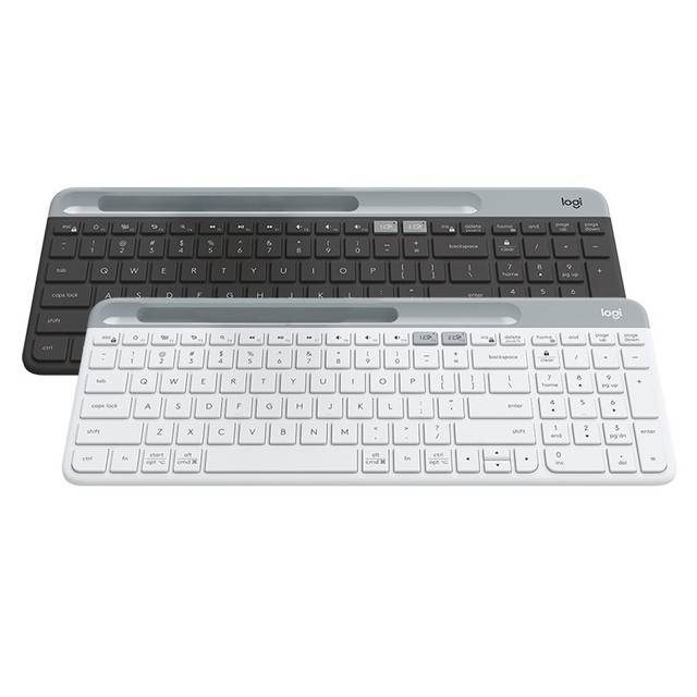 Original K580 Multi-Device Wireless Keyboard Thin and Light Wireless Office Keyboard Slim Full Size Keyboard