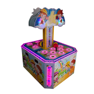 Macchina da Gioco Arcade a Moneta per Bambini: Whack a <span class=keywords><strong>Mole</strong></span> con Martello a Forma di Rana - Attrezzatura per Divertimento Indoor - Product Image 5