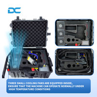 Machine de nettoyage au laser pulsé portable 200w 300w 500w pour éliminer la rouille, nettoyer les machines, les voitures