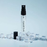 Coffret Cadeau de Parfum Écologique Recyclable en Gros à Prix Abordable – Flacon de Parfum en Verre Vide Transparent Rectangulaire 2ml 3ml 5ml 10ml avec Boîte