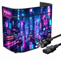 Écran LED portable et pliable P1.8 P2.5 GOB pour DJ, idéal pour les réceptions de mariage, les fêtes et les scènes