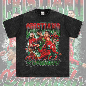 <span class=keywords><strong>Camiseta</strong></span> de Hombre 100% Algodón de Alta Calidad, 250G, Impresión DTG, <span class=keywords><strong>Hombros</strong></span> Anchos, Manga Corta, Holgada y Transpirable, Venta al Por Mayor - Product Image 1