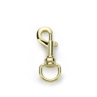 Boucle à anneau en D, grands fermoirs à homard, déclencheur pivotant, mousqueton à œil rond solide, boulon coulissant pour porte-monnaie, porte-clés, accessoires