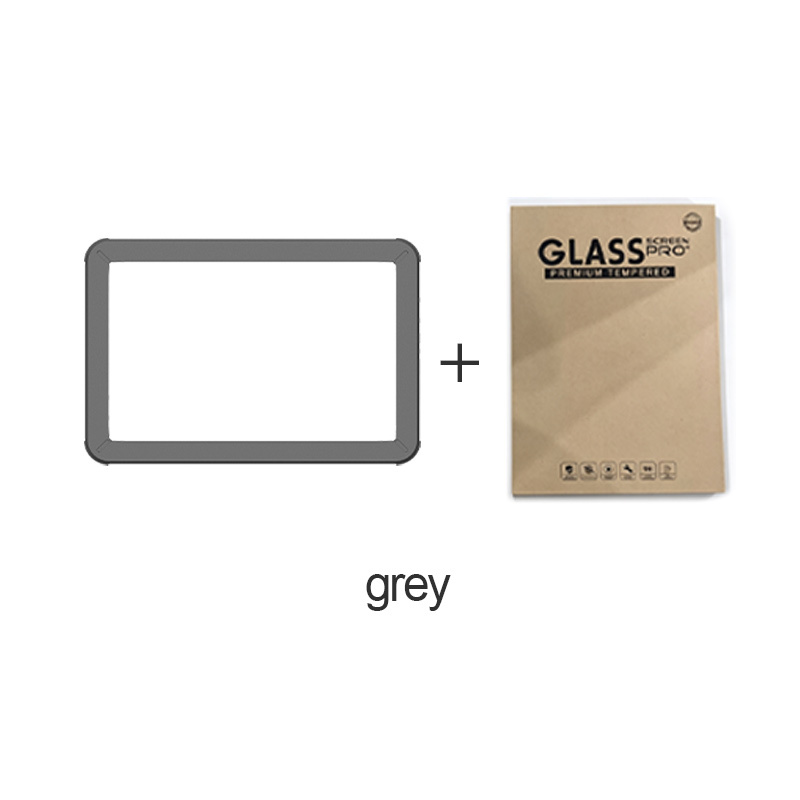 Gris con opción de vidrio templado