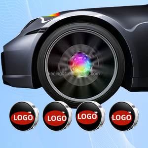 Juego de 4 Tapas de Rueda Flotantes con Iluminación LED de 56mm y <span class=keywords><strong>65mm</strong></span> de ABS para <span class=keywords><strong>VW</strong></span> Sagitar, Passat, Beetle - Product Image 2