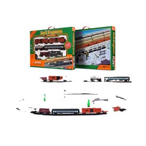 Juguetes Educativos Jacko Toys, Estación de <span class=keywords><strong>Tren</strong></span> Eléctrica DIY, Juego de Locomotora con Luz y Música para Niños - Product Image 1