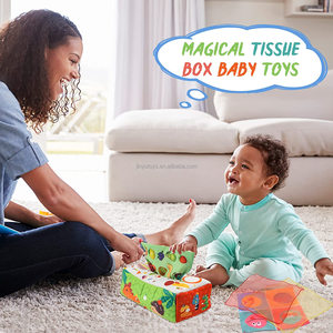 Nouveauté : Jouets sensoriels éducatifs précoces, boîte à mouchoirs magique pour <span class=keywords><strong>bébé</strong></span>, jouet boîte à mouchoirs pour <span class=keywords><strong>bébé</strong></span>, jouets Montessori pour <span class=keywords><strong>bébé</strong></span>, <span class=keywords><strong>livre</strong></span> en tissu doux en peluche - Product Image 6