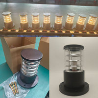 Luces LED para Jardín 2026, Gran Venta, Portalámparas E27, IP65 Impermeables, Luces de Bolardo 85-265V 9W 3000K 4000K 6500K, Luces para Césped Exterior