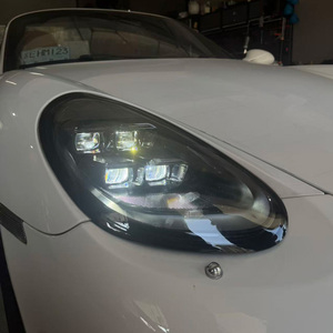 Fari Anteriori JSL 2009-2012 per Porsche Boxster <span class=keywords><strong>Cayman</strong></span>, Aggiornamento Stile PDLS 2025 con Luci LED - Product Image 4