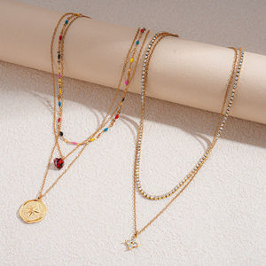 Collier pendentif cœur en acier inoxydable tendance 2025, hypoallergénique, chaîne claviculaire pour femme, cadeau - Product Image 6