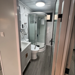 Villa conteneur modulaire mobile sur mesure à double étage de 20 pieds, idéale pour <span class=keywords><strong>appartement</strong></span> familial, hôtel, école, bureau et station balnéaire - Product Image 5