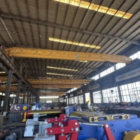 Grue monopoutre électrique antidéflagrante de type LB 5-16T avec capacité de levage de 5-16T, portée de 28,5 m et moteur de 9 kW