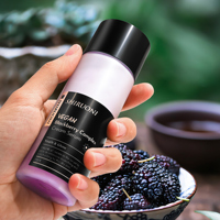 Sérum Crème Visage Double Action à la Mûre ODM/OEM pour Peaux Sèches et Sensibles, Anti-Âge et Anti-Taches Brunes Revitalisant
