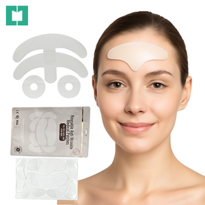 Patchs anti-rides réutilisables pour les yeux, le front, le cou, la poitrine - Utilisation faciale de nuit, certifiés ISO9001, taille et forme personnalisables - Product Image 6