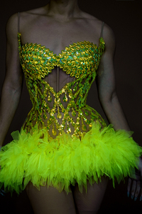 <span class=keywords><strong>Robe</strong></span> diamant vert <span class=keywords><strong>Robe</strong></span> de soirée <span class=keywords><strong>Robe</strong></span> de soirée de luxe Sexy <span class=keywords><strong>Robe</strong></span> de soirée de <span class=keywords><strong>gala</strong></span> pour les femmes <span class=keywords><strong>Robe</strong></span> de bal - Product Image 4