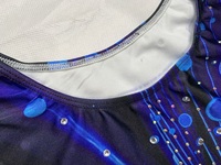 Justaucorps sans manches à impression par sublimation personnalisée avec diamant fait main pour la gymnastique