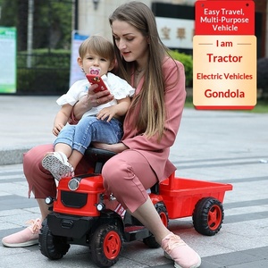 <span class=keywords><strong>Tracteur</strong></span> électrique pour enfants avec benne, 4 roues, 12V, grande taille, pour enfants de 2 à 6 ans - Product Image 2