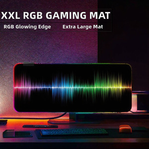 Individuell Bedrucktes RGB XXL Gaming LED Gummi-Mauspad 3mm 4mm 800x300mm Wasserfeste Leuchtende Schreibtischunterlage - Product Image 2