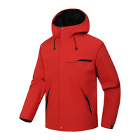 Veste coupe-vent d'extérieur unie tissée pour homme et femme, idéale pour l'alpinisme, manteau fin respirant avec fermeture éclair – Vente en gros