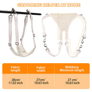 Hamaca para Peluquería Canina, Arnés para Peluquería de Mascotas para Perros y Gatos, Soporte Multiusos para Colgar, para Cortar Uñas y Cuidado de Garras - Product Image 2