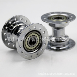 Buje de rueda de hierro de 28 y 36 orificios, engrosado, para reemplazo y reparación de sillas de ruedas FOO3 - Product Image 4