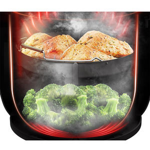 Air Fryer + panci Presto elektrik, kontrol Timer Digital pencampur otomatis 19 program gelas pengukur putih plastik termasuk - Product Image 4