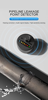 Détecteurs de fuites acoustiques F03 avec microphones, contrôle de capacité, utilisation intérieure/extérieure, inspection des sous-sols et des buanderies, zones multiples