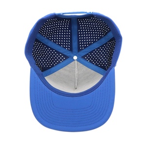 Gorra Deportiva Personalizada de Dos Tonos, 5 Paneles, 100% Algodón, Malla Perforada con Logotipo, Corte Láser, Resistente al Agua, para Ciclismo - Product Image 6