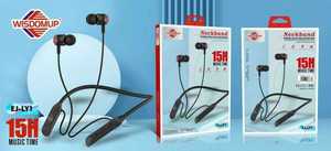 WTECOLUP Cuffie con archetto da collo Bluetooth 5.0 Auricolari sportivi wireless 15 ore di riproduzione IPX4 Impermeabili Ricarica micro USB - Product Image 3