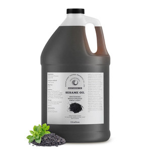 Chinesisches Sesamöl Bio-Trägeröl für Haut, Haar und Körper - 100% Rein Natürlich Kaltgepresst Extra Virgin Lebensmittelqualität Flüssigkeit - Product Image 1