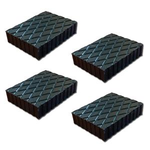 4 pezzi gommini per sollevatori 160x120x40mm-auto e moto/accessori auto - Product Image 1