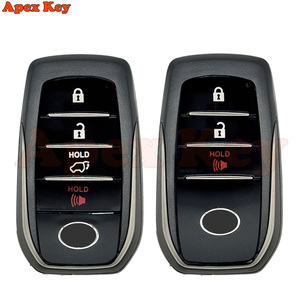 Coque de clé pour Toyota Camry Cruiser RAV4 Avalon Corolla, coque de clé de voiture intelligente à télécommande, carte 0020, KD VVDI J518 - Product Image 5