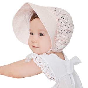 Sombrero de Sol para Bebé de Algodón, Hermoso Sombrero de Sol para Recién Nacido, Gorra de Protección Solar para Bebé de <span class=keywords><strong>Verano</strong></span>, Modelo YZ-MZ-13 - Product Image 1