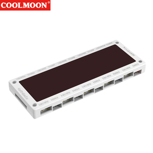 ฮับแยกสัญญาณ <span class=keywords><strong>RGB</strong></span> สำหรับคอมพิวเตอร์เกมมิ่ง <span class=keywords><strong>COOLMOON</strong></span> รุ่นใหม่ ปี 2024 รองรับ SATA PWM 4Pin 5V 3Pin ฮับแยกสัญญาณ <span class=keywords><strong>RGB</strong></span> สำหรับพัดลมคอมพิวเตอร์ PC ฮับพัดลม ARGB - Product Image 5