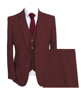 Costume en <span class=keywords><strong>laine</strong></span> <span class=keywords><strong>Tweed</strong></span> pour hommes, costume formel, veste, <span class=keywords><strong>pantalon</strong></span>, Slim Fit, 3 pièces (Blazer, gilet et <span class=keywords><strong>pantalon</strong></span>) pour mariage, hiver - Product Image 4