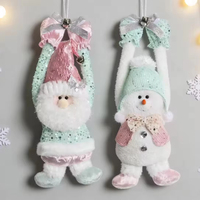 Großhandel Niedliche 40cm Weihnachtswichtel und Schneemann Türanhänger für Feiertagsdekoration und Geschenke