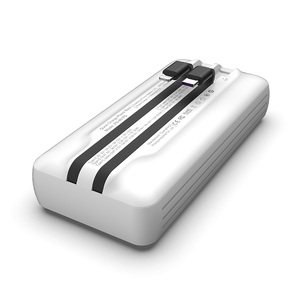 แบตสำรอง OEM REAL 20000mAh Li-Polymer พร้อมสาย Type-C และสายในตั<span class=keywords><strong>ว</strong></span>สำหรับ IPH รองรับการชาร์จเร็ว พก<span class=keywords><strong>พา</strong></span>สะดวก รุ่น PN-881PD - Product Image 2