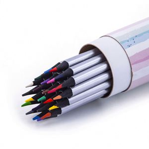 Coffret de crayons de couleur pastel personnalisés de qualité supérieure Wood+ Lead Hb pour dessin artistique, formes rondes, hexagonales, triangulaires et carrées - Product Image 2