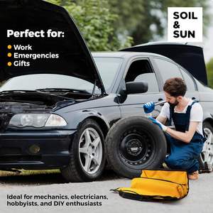 Muestra Gratuita, Bolsa de Almacenamiento Multiusos para Asiento Trasero de Coche, Bolsa Enrollable para Herramientas - Product Image 2