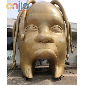 หัวสก็อตทราวิสแบบเป่าลมสำหรับตกแต่งศิลปะ - Product Image 3