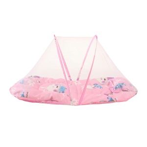 <span class=keywords><strong>Moustiquaire</strong></span> <span class=keywords><strong>de</strong></span> <span class=keywords><strong>lit</strong></span> pliable et portable pour bébés, motif lapin, avec oreiller, pour usage domestique, toutes saisons - Product Image 2