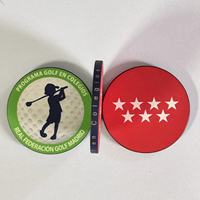 Marqueur de balle professionnel en ABS/céramique personnalisé avec logo sur mesure pour la vente en gros