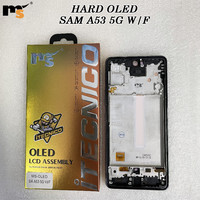 Repuestos para Teléfono Móvil Serie MS Hard Oled, Ensamblaje Completo con Marco, Pantalla Táctil A53 5G, Pantalla LCD para Samsung A53