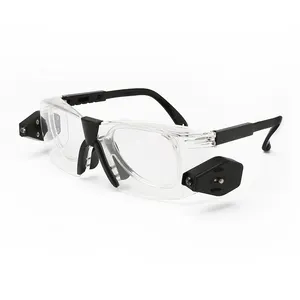专业透明实验室眼镜防溅防雾防雾保护安全眼镜护目镜带led灯