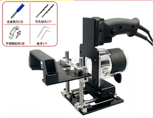 Coupe-tuyaux MaxTool 2-en-1 avec support de découpe latérale, localisateur, guide de perforation et découpeur de pièces invisibles pour le bricolage - Product Image 6