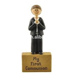 Resina personalizzata la mia prima comunione figure religiose articoli cattolici - Product Image 2